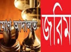 বরিশালে নির্দেশনা না মানায় ৩৪ জনকে জরিমানা