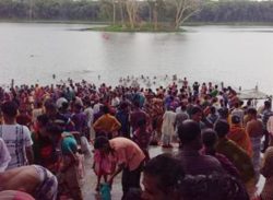 দুর্গাসাগরে হিন্দু পূণ্যার্থীদের তীর্থস্নান স্থগিত
