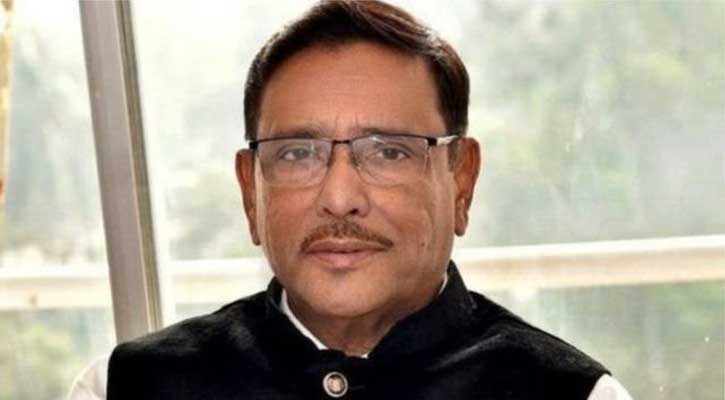 বিএনপির আন্দোলনের কথা শুনলে জনগণ হাসে: ওবায়দুল কাদের ওবায়দুল কাদের