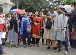 ধর্ষণ, নারী নির্যাতনের বিরুদ্ধে দেশজুড়ে বিক্ষোভ সমাবেশ মানববন্ধন