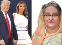 ট্রাম্প ও মেলানিয়ার দ্রুত সুস্থতা কামনা প্রধানমন্ত্রীর