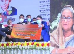 শেখ রাসেলের জন্মদিনে ১০০ ল্যাপটপ ও শিক্ষাবৃত্তি সাইফ পাওয়ারটেকের