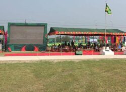 শেখ হা‌সিনা সেনানিবা‌সে নবনির্মিত ব্রি‌গেড-ইউনি‌টে পতাকা উত্তোলন