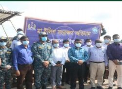 বরিশালে মা ইলিশ রক্ষায় অভিযান শুরু