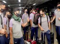 ২১ ঘণ্টার ভ্রমণ শেষে জিম্বাবুয়ে পৌঁছেছে টাইগাররা