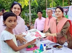 শিক্ষা উপকরণ পেল ৩৪২ শিশু